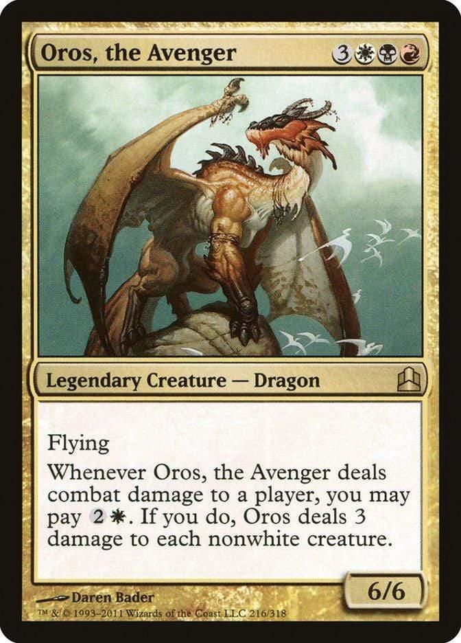 Magic: The Gathering MTG Single Oros, the Avenger [Commander 2011]
