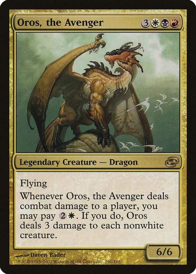 Magic: The Gathering MTG Single Oros, the Avenger [Planar Chaos]