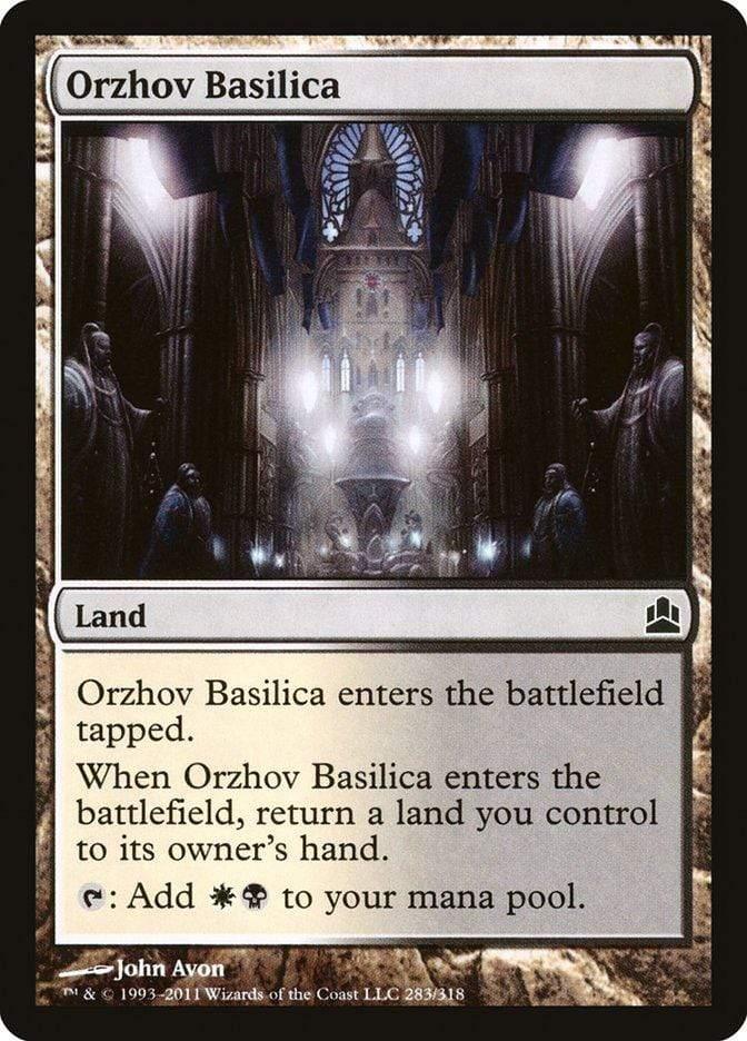 Magic: The Gathering MTG Single Orzhov Basilica [Commander 2011]
