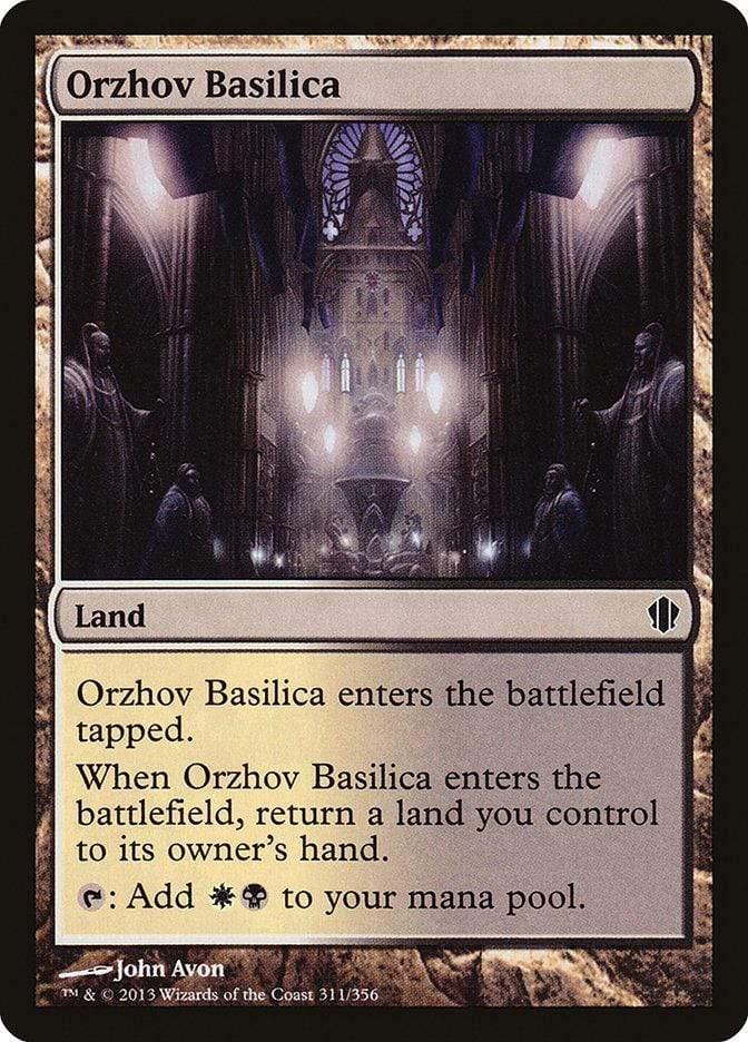 Magic: The Gathering MTG Single Orzhov Basilica [Commander 2013]