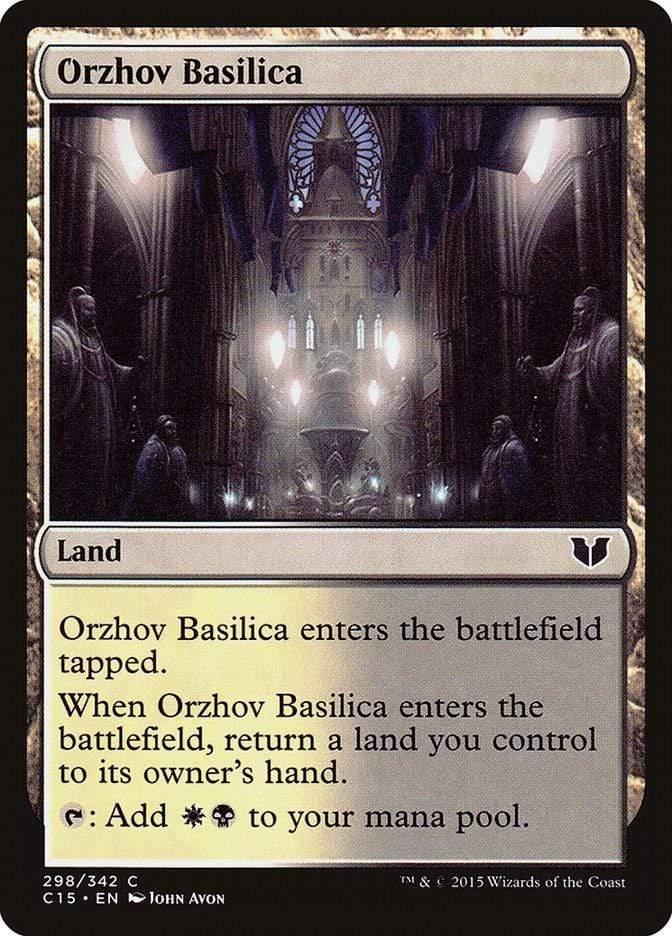 Magic: The Gathering MTG Single Orzhov Basilica [Commander 2015]