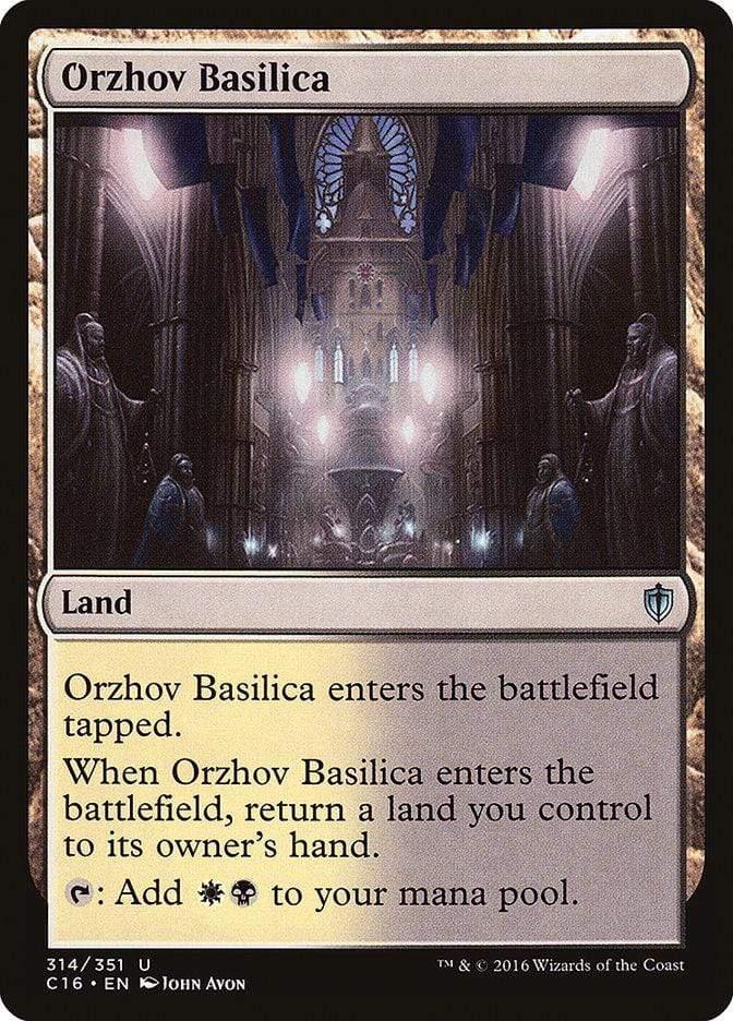 Magic: The Gathering MTG Single Orzhov Basilica [Commander 2016]