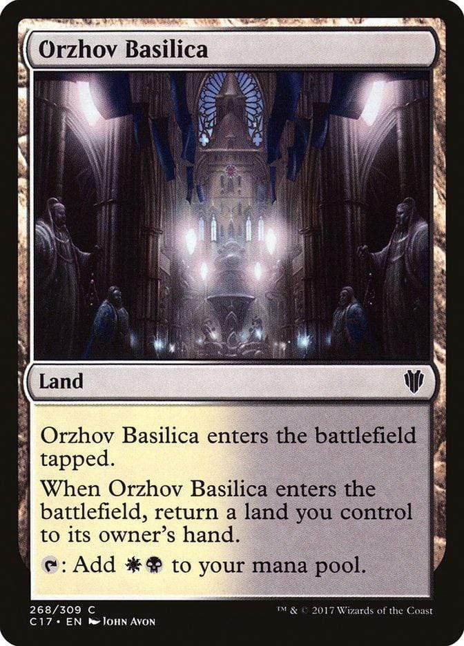 Magic: The Gathering MTG Single Orzhov Basilica [Commander 2017]