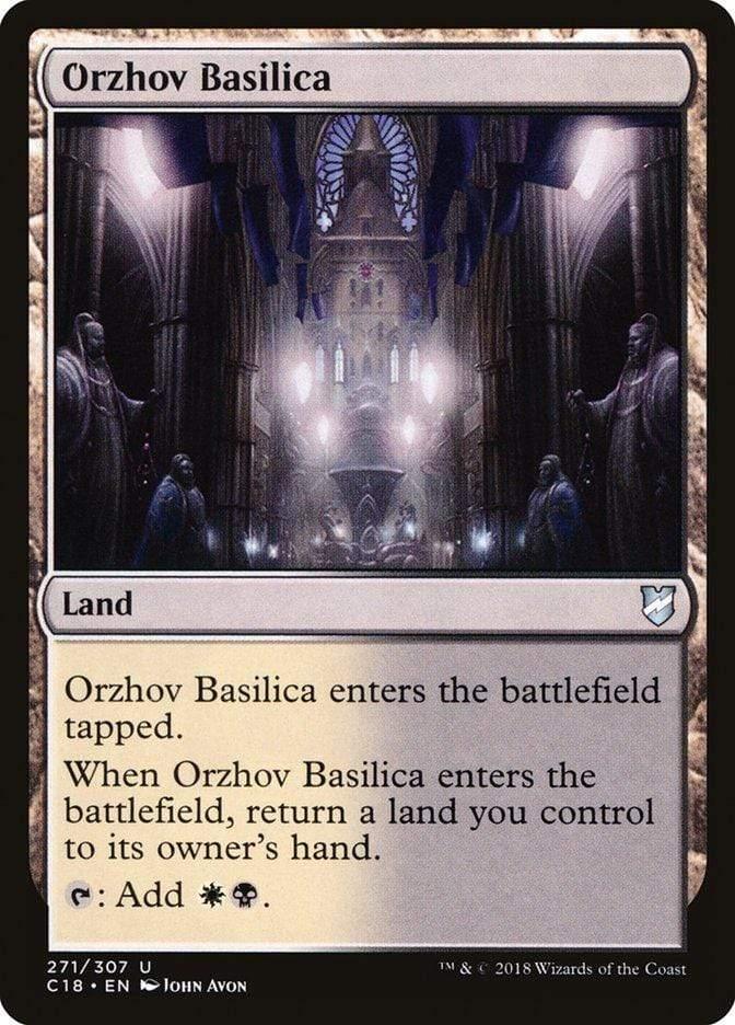 Magic: The Gathering MTG Single Orzhov Basilica [Commander 2018]