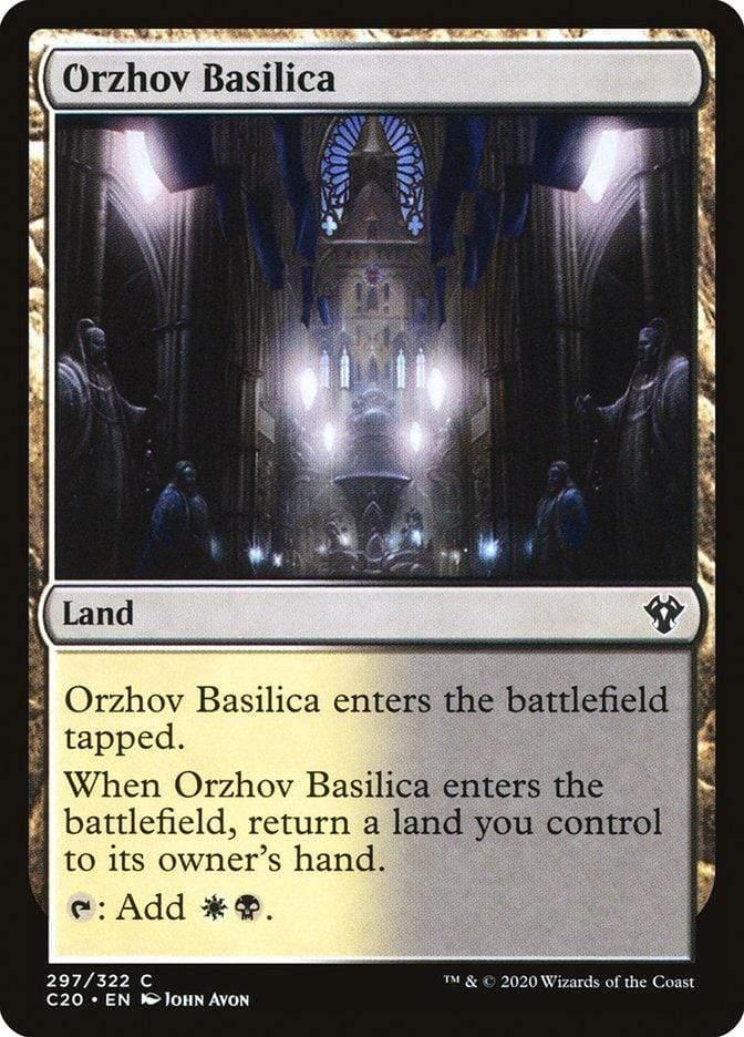 Magic: The Gathering MTG Single Orzhov Basilica [Commander 2020]