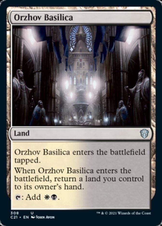 Magic: The Gathering MTG Single Orzhov Basilica [Commander 2021]