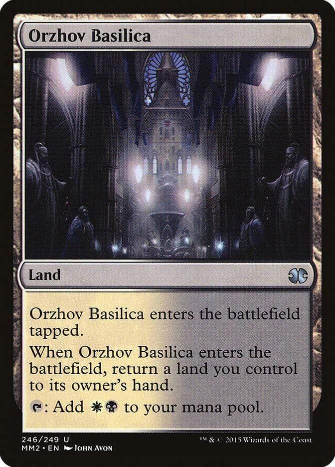 Magic: The Gathering MTG Single Orzhov Basilica [Modern Masters 2015]