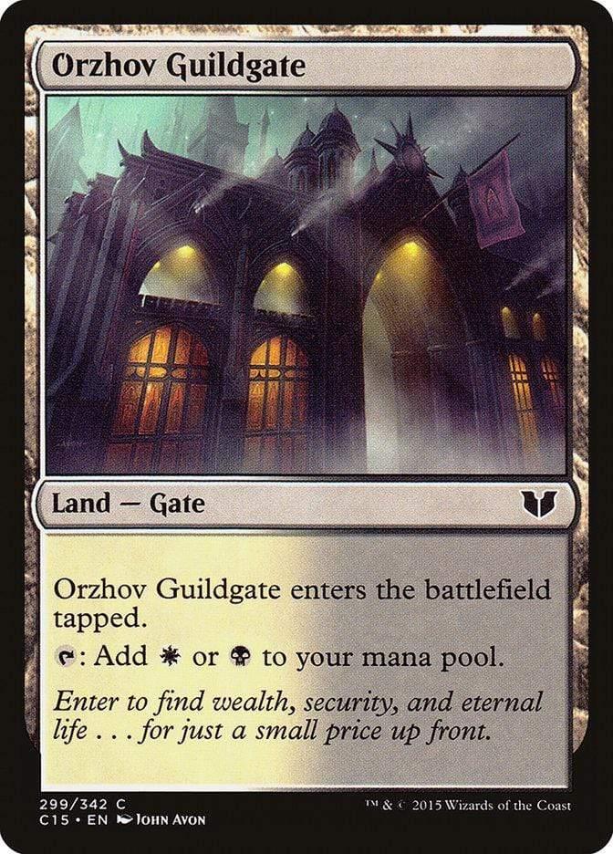 Magic: The Gathering MTG Single Orzhov Guildgate [Commander 2015]