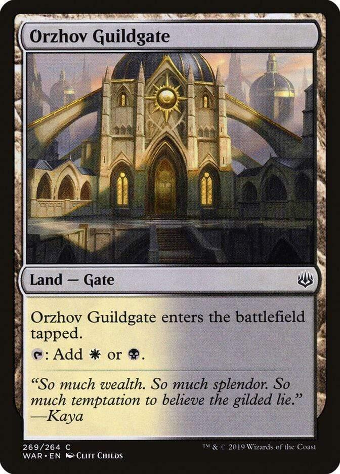 Magic: The Gathering MTG Single Orzhov Guildgate [War of the Spark]