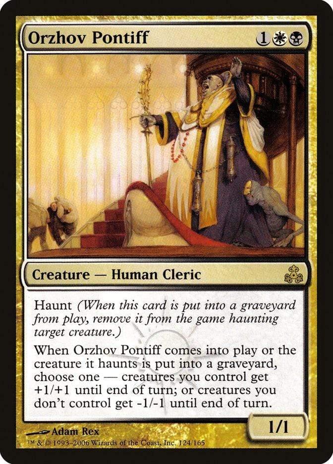 Magic: The Gathering MTG Single Orzhov Pontiff [Guildpact]