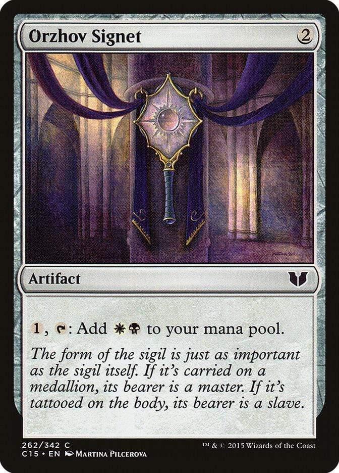 Magic: The Gathering MTG Single Orzhov Signet [Commander 2015]