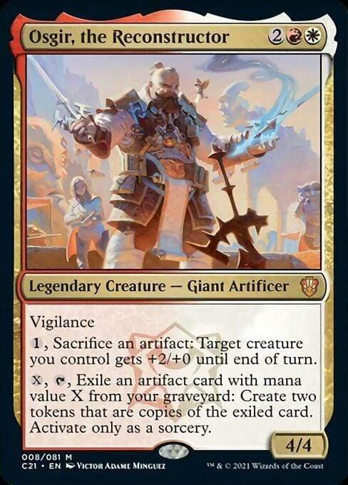Magic: The Gathering MTG Single Osgir, the Reconstructor [Commander 2021]