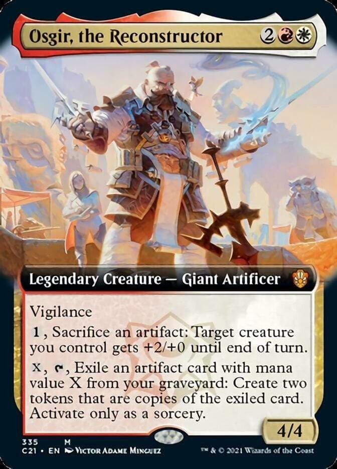 Magic: The Gathering MTG Single Osgir, the Reconstructor (Extended) [Commander 2021]