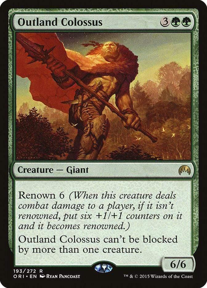 Magic: The Gathering MTG Single Outland Colossus [Magic Origins]