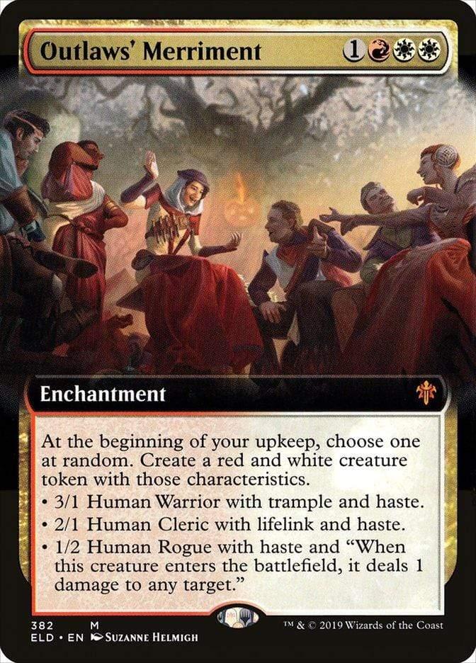 Magic: The Gathering MTG Single Outlaws' Merriment (Extended) [Throne of Eldraine]