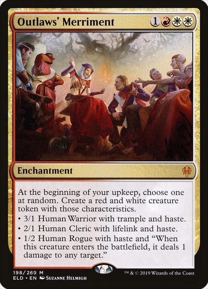 Magic: The Gathering MTG Single Outlaws' Merriment [Throne of Eldraine]