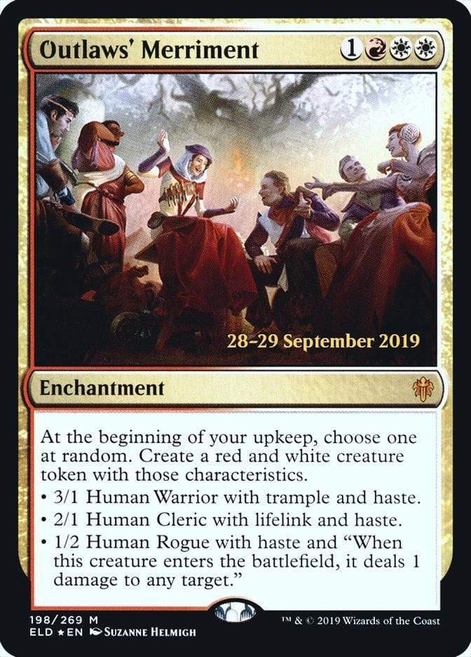 Magic: The Gathering MTG Single Outlaws' Merriment  [Throne of Eldraine Prerelease Promos]