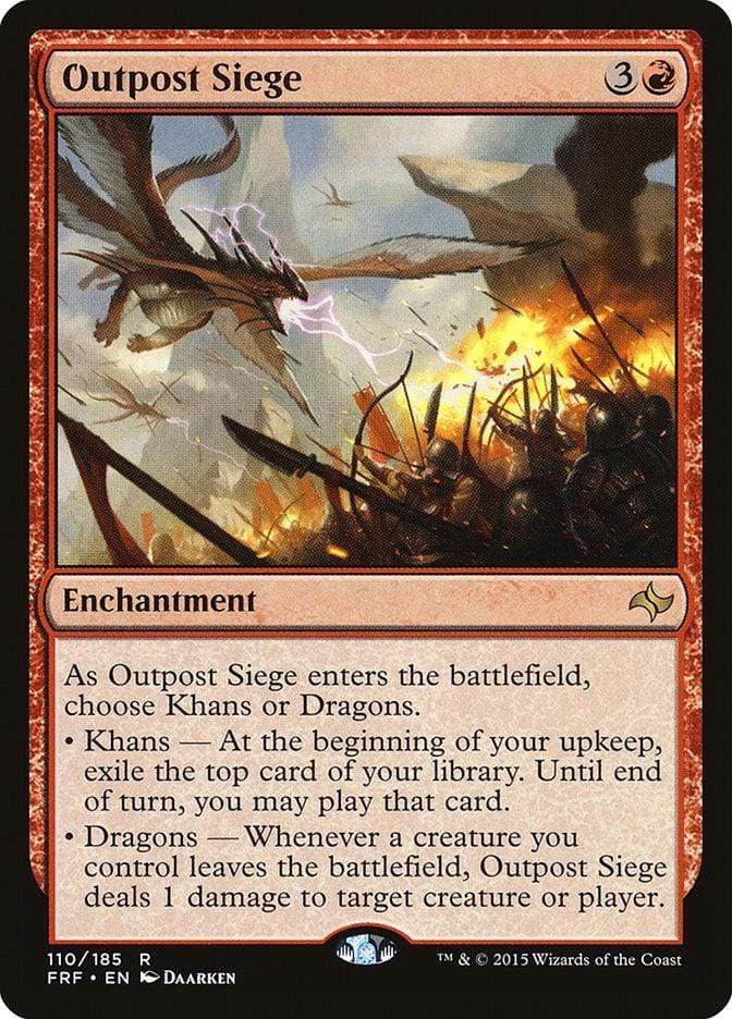 Magic: The Gathering MTG Single Outpost Siege [Fate Reforged]