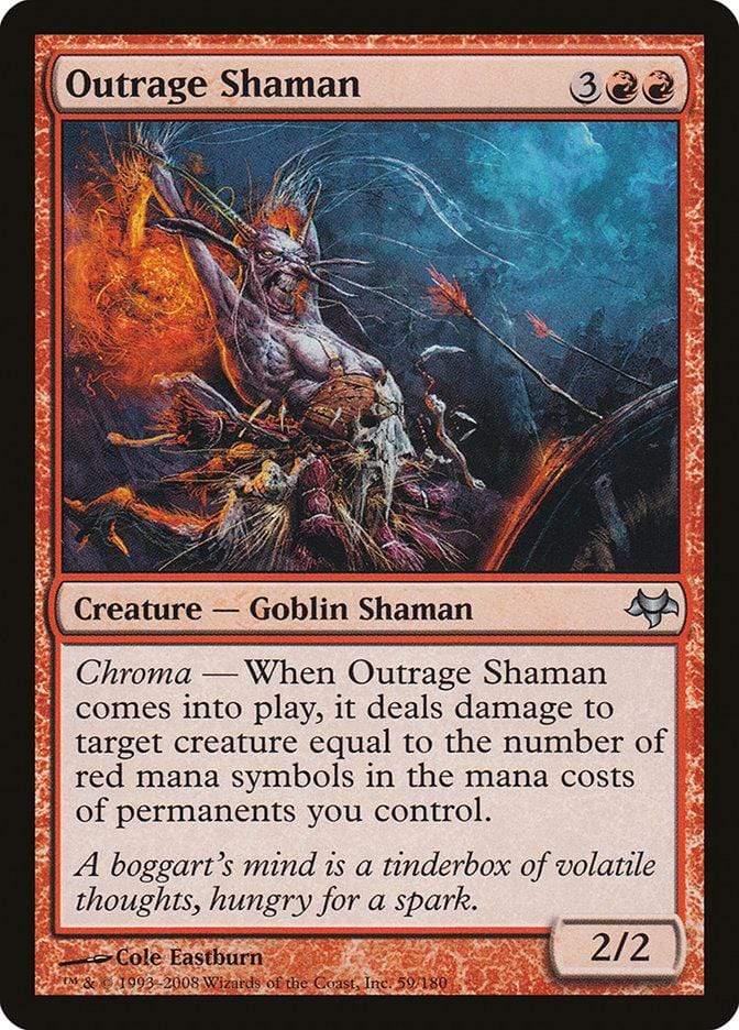 Magic: The Gathering MTG Single Outrage Shaman [Eventide]