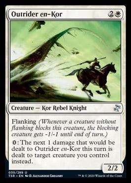 Magic: The Gathering MTG Single Outrider en-Kor [Time Spiral Remastered]