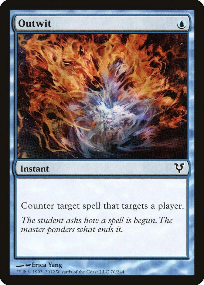 Magic: The Gathering MTG Single Outwit [Avacyn Restored]
