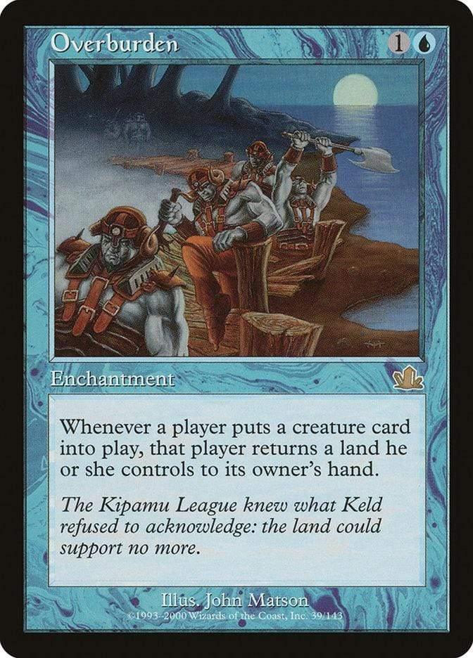 Magic: The Gathering MTG Single Overburden [Prophecy]