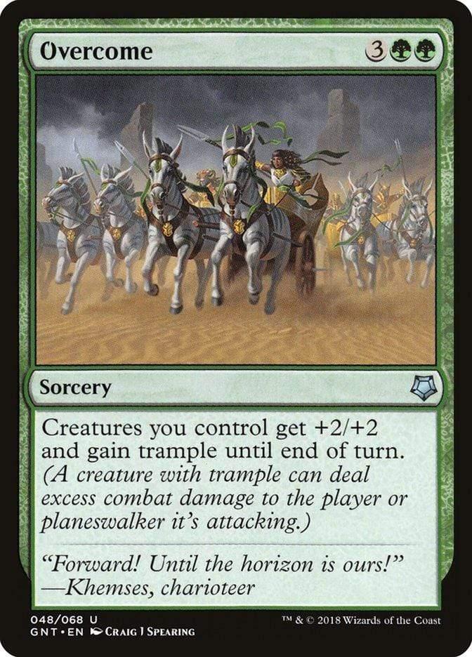 Magic: The Gathering MTG Single Overcome [Game Night]