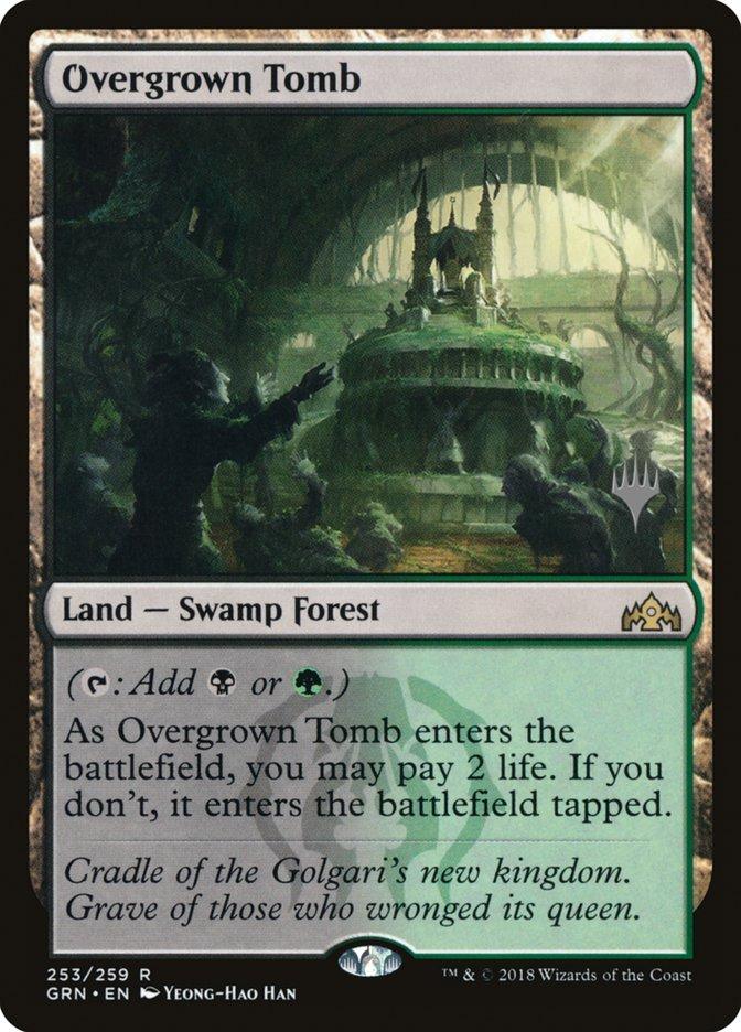 Magic: The Gathering MTG Single Overgrown Tomb (Promo Pack) [Guilds of Ravnica Promos]