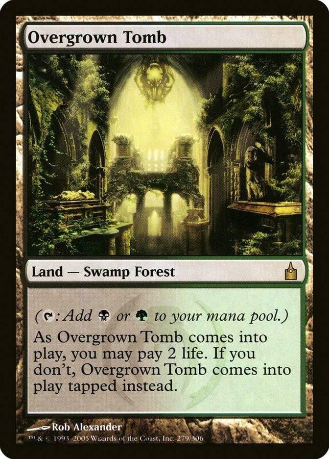 Magic: The Gathering MTG Single Overgrown Tomb [Ravnica: City of Guilds]