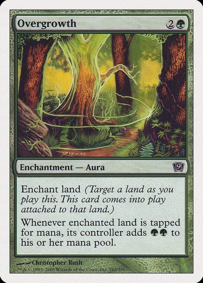 Magic: The Gathering MTG Single Overgrowth [Ninth Edition]