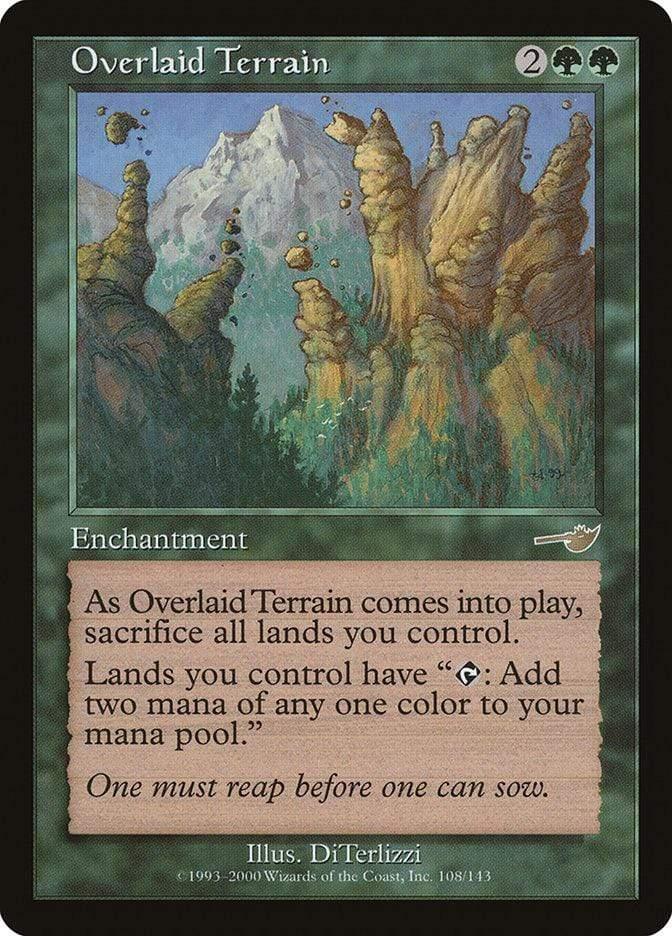 Magic: The Gathering MTG Single Overlaid Terrain [Nemesis]