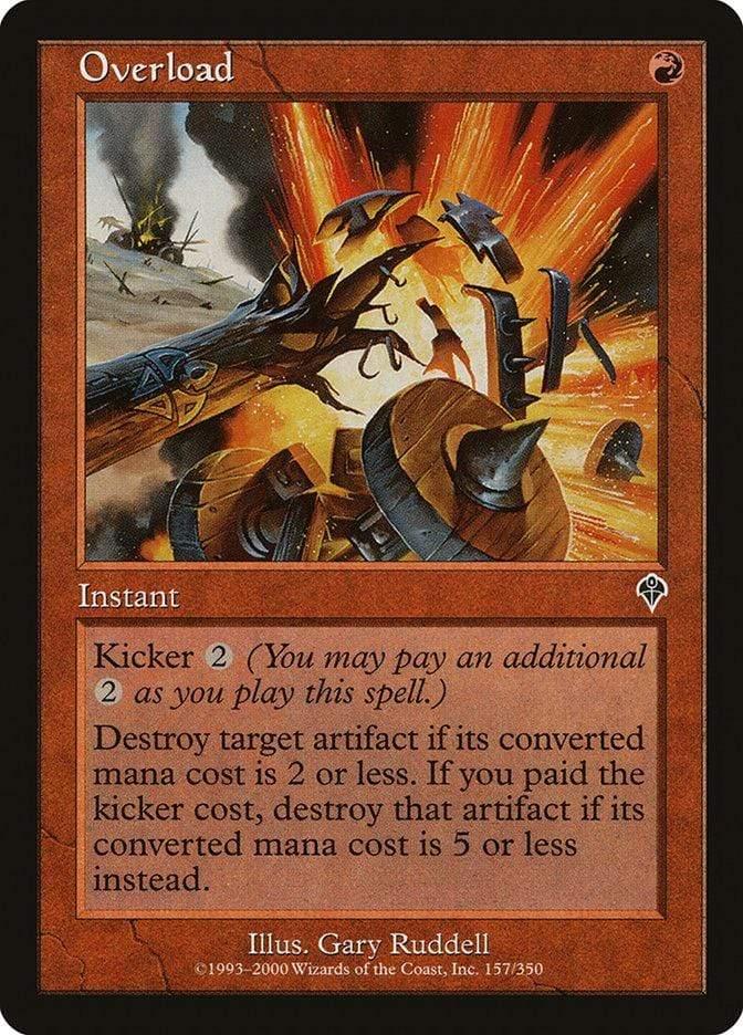 Magic: The Gathering MTG Single Overload [Invasion]