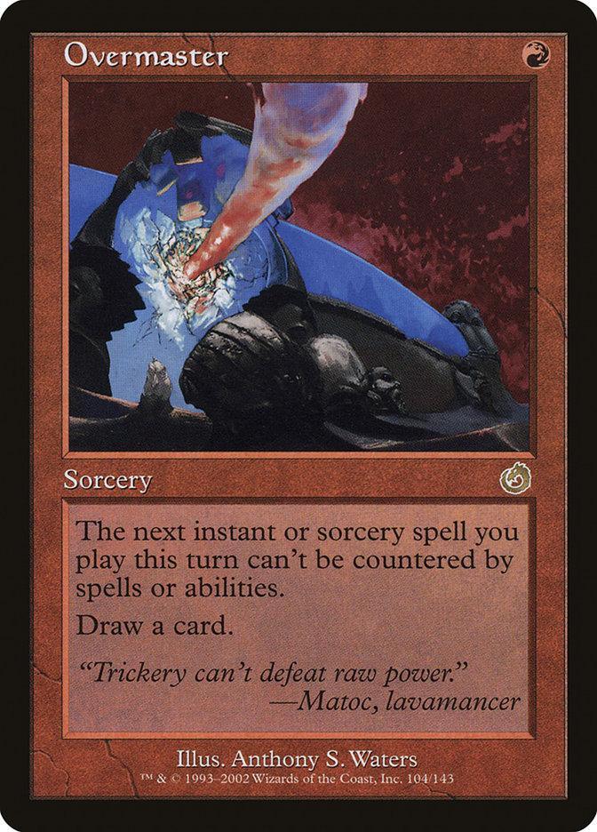 Magic: The Gathering MTG Single Overmaster [Torment]