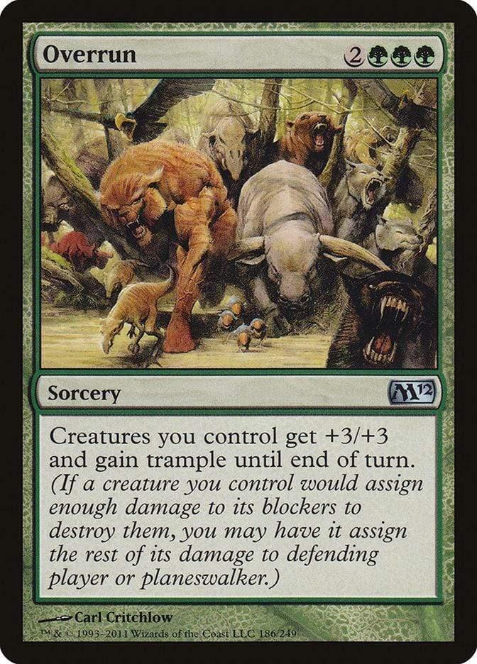 Magic: The Gathering MTG Single Overrun [Magic 2012]