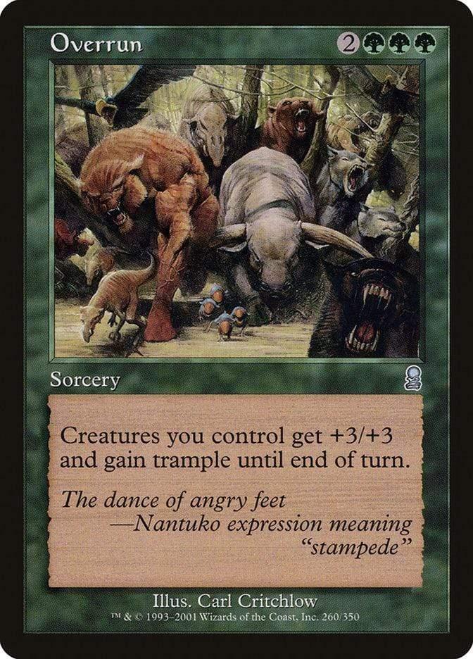 Magic: The Gathering MTG Single Overrun [Odyssey]