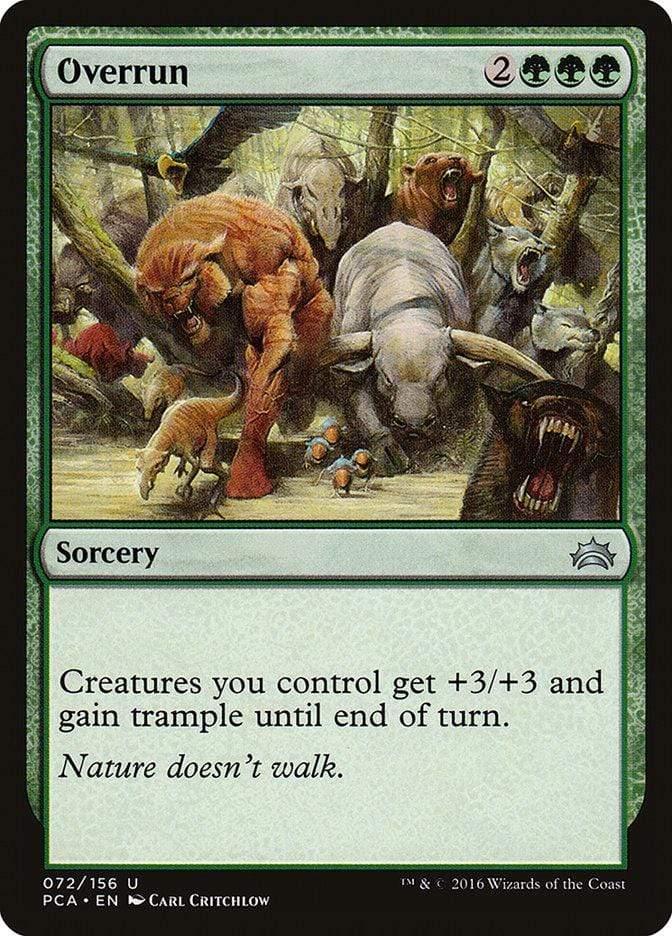 Magic: The Gathering MTG Single Overrun [Planechase Anthology]