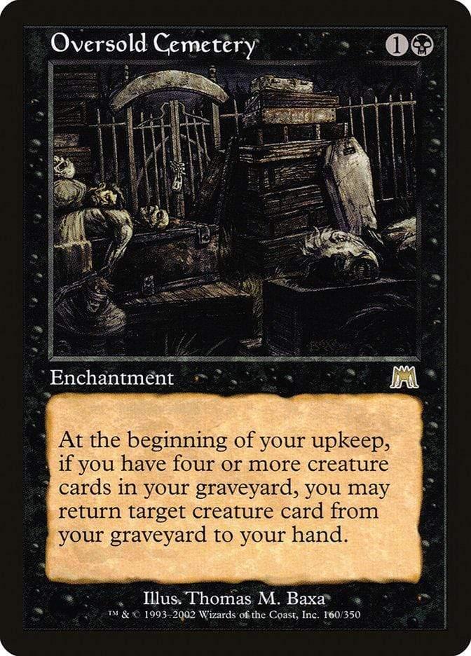 Magic: The Gathering MTG Single Oversold Cemetery [Onslaught]