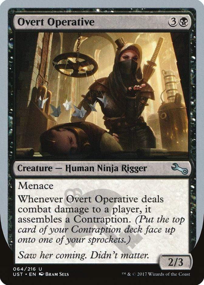 Magic: The Gathering MTG Single Overt Operative [Unstable]