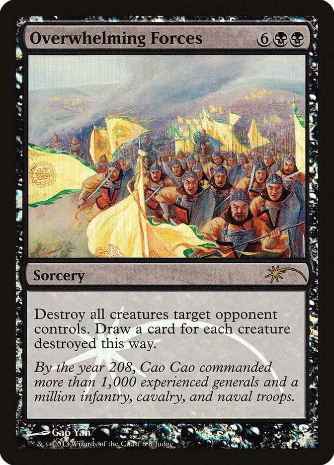 Magic: The Gathering MTG Single Overwhelming Forces [Judge Gift Cards 2013]
