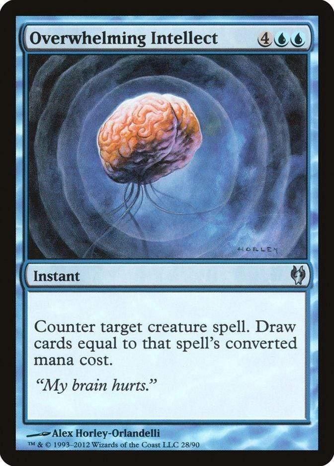 Magic: The Gathering MTG Single Overwhelming Intellect [Duel Decks: Izzet vs. Golgari]