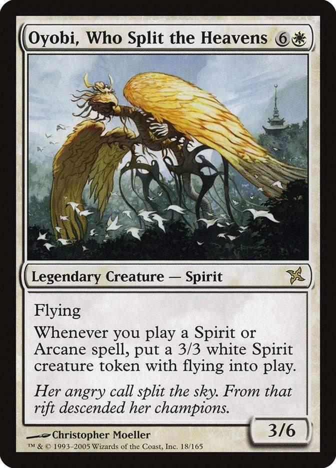 Magic: The Gathering MTG Single Oyobi, Who Split the Heavens [Betrayers of Kamigawa]