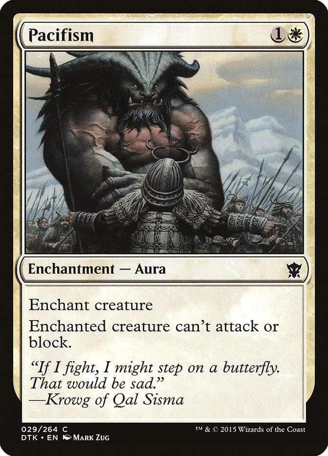 Magic: The Gathering MTG Single Pacifism [Dragons of Tarkir]
