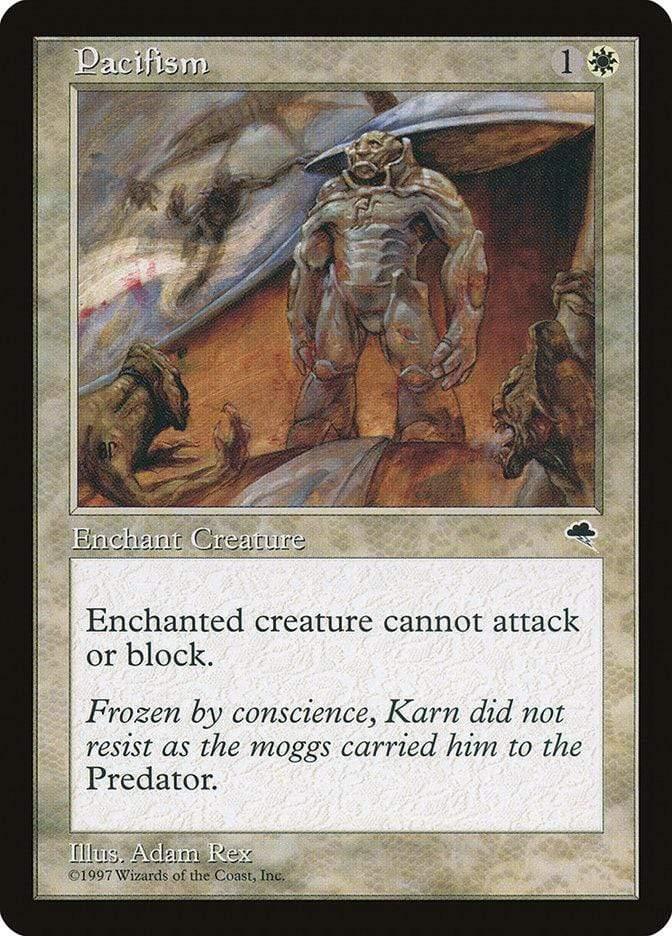 Magic: The Gathering MTG Single Pacifism [Tempest]