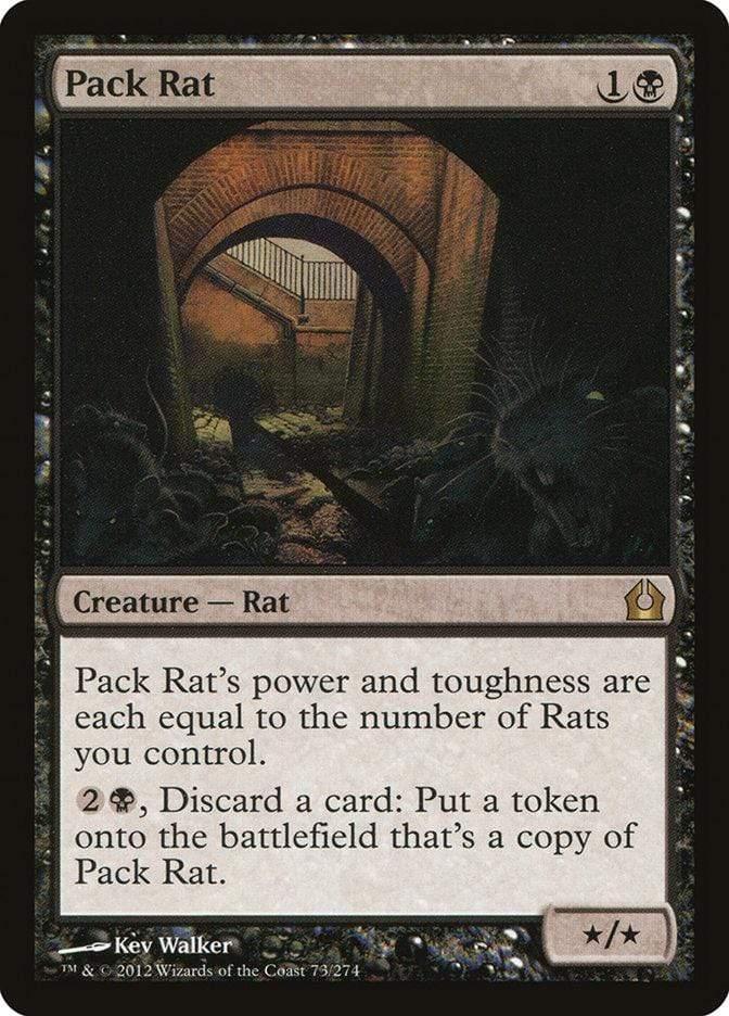 Magic: The Gathering MTG Single Pack Rat [Return to Ravnica]