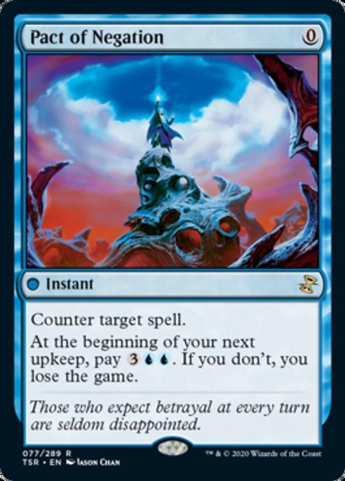Magic: The Gathering MTG Single Pact of Negation [Time Spiral Remastered]