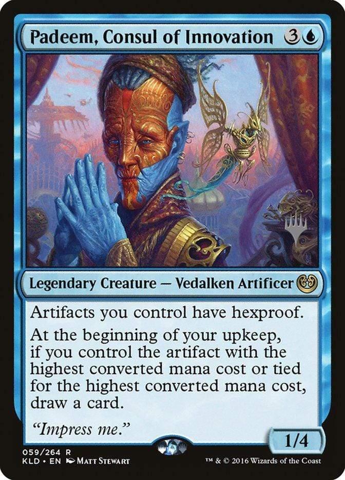 Magic: The Gathering MTG Single Padeem, Consul of Innovation (Promo Pack) [Kaladesh Promos]