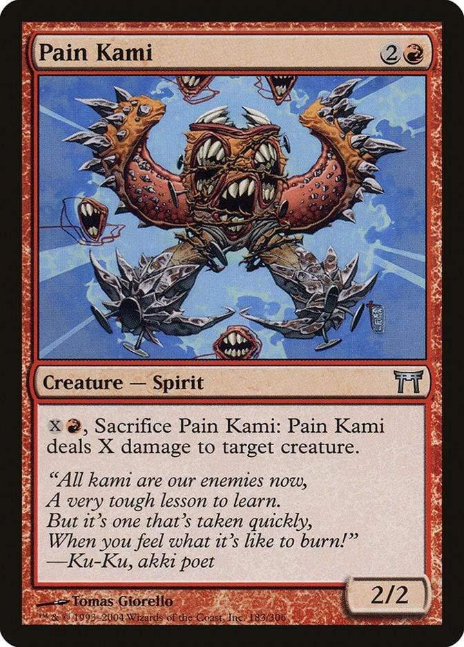 Magic: The Gathering MTG Single Pain Kami [Champions of Kamigawa]