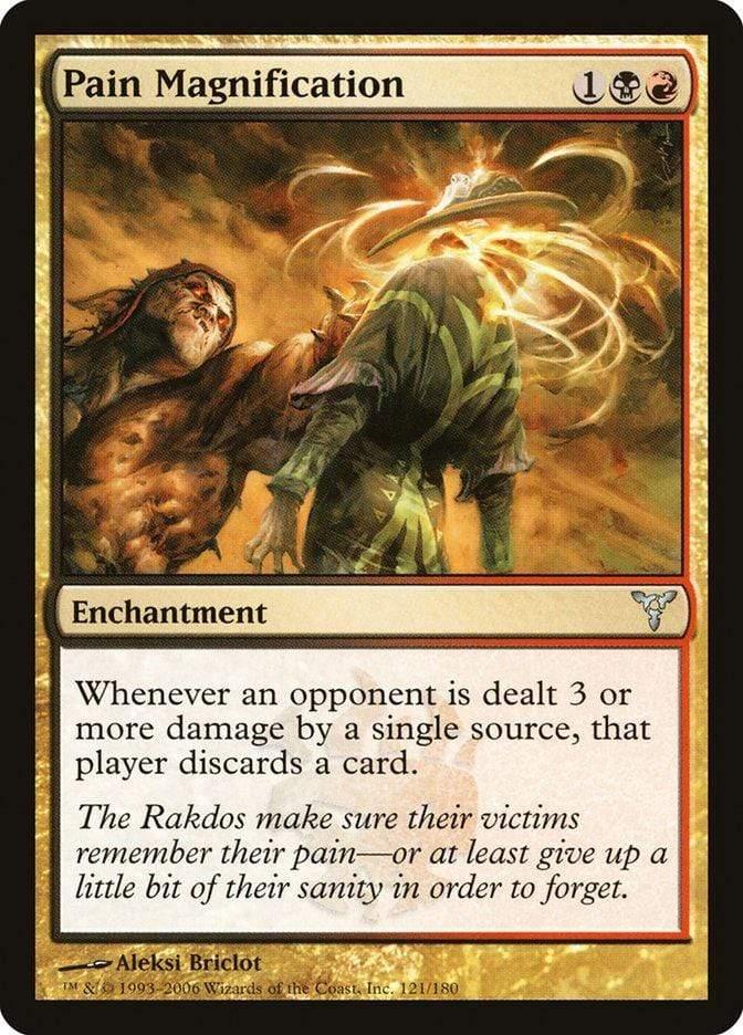 Magic: The Gathering MTG Single Pain Magnification [Dissension]