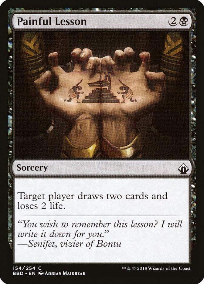 Magic: The Gathering MTG Single Painful Lesson [Battlebond]