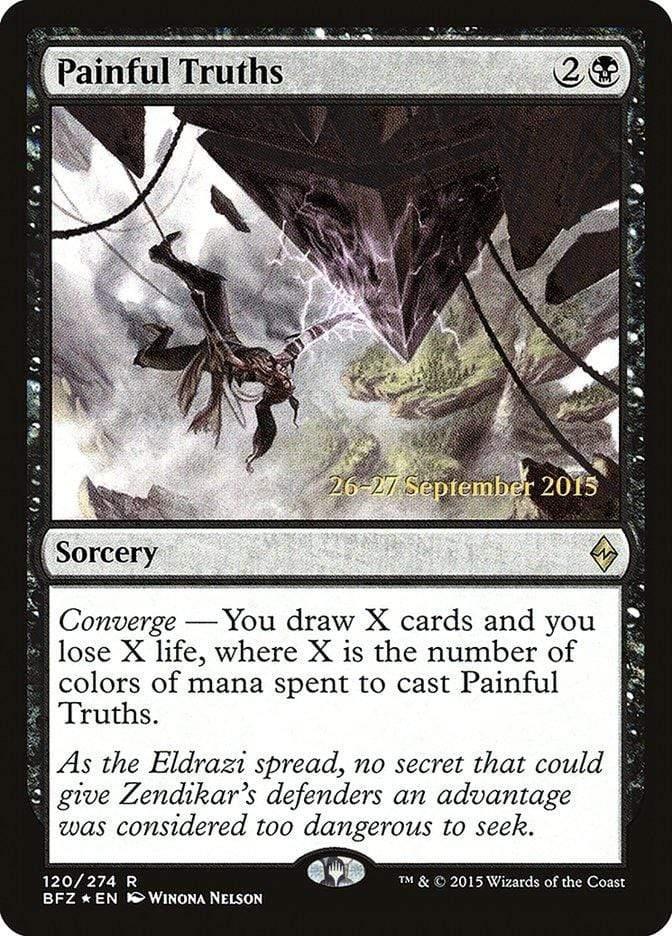 Magic: The Gathering MTG Single Painful Truths  [Battle for Zendikar Prerelease Promos]